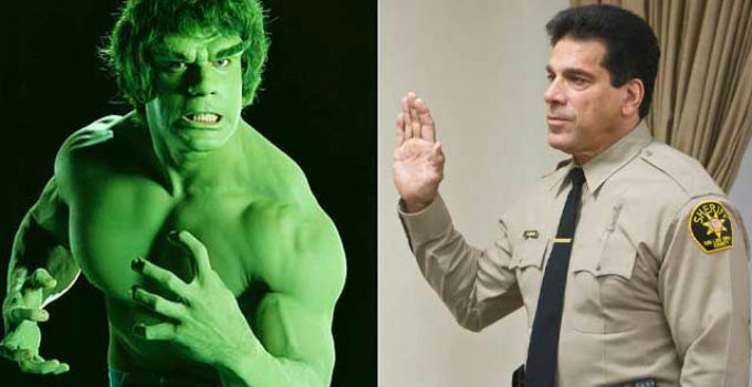 Lou Ferrigno sheriff