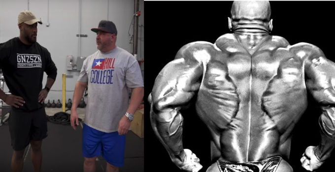 Ronnie Coleman back workout