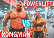 Eddie Hall And Gorgeous Powerlifter Stefi Cohen