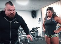 Eddie Hall Coaches Andrea Thompson