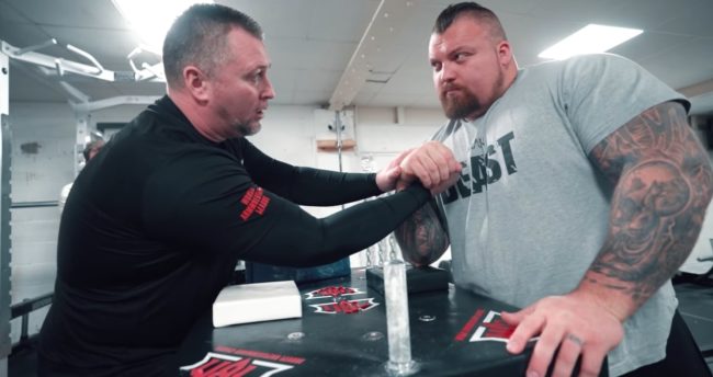 Eddie Hall’s Arm Wrestling Secret