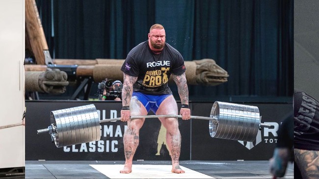 eddie hall bjornsson deadlift